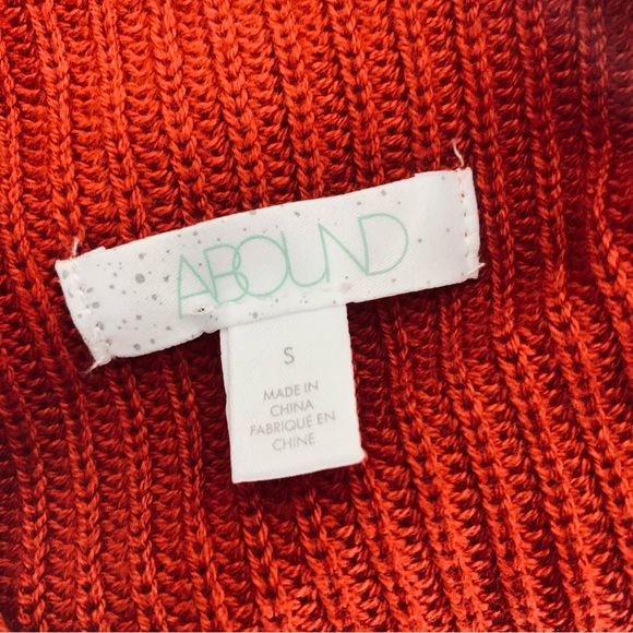 Abound Burn Orange Knitted Sweater Dress - Picture 5 of 6